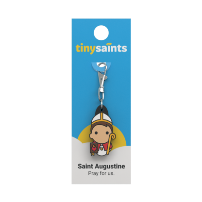 Tiny Saints Charm - St. Augustine