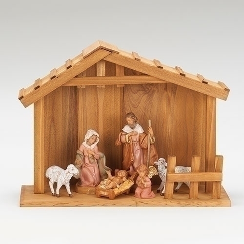 5&quot; Scale 6 Figure My First Nativity - Christmas