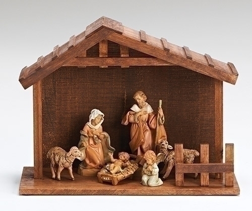 5&quot; Scale 6 Figure My First Nativity - Christmas