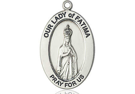 Sterling Silver Our Lady of Fatima Medal