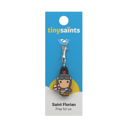 Tiny Saints Charm - St. Florian