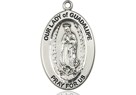 Sterling Silver Our Lady of Guadalupe Medal