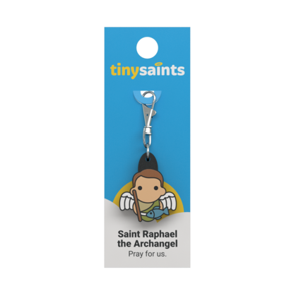 Tiny Saints Charm - St. Raphael The Archangel