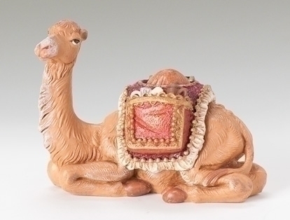 2pc St 5&quot; Baby Camel Ntvty Figure - Christmas
