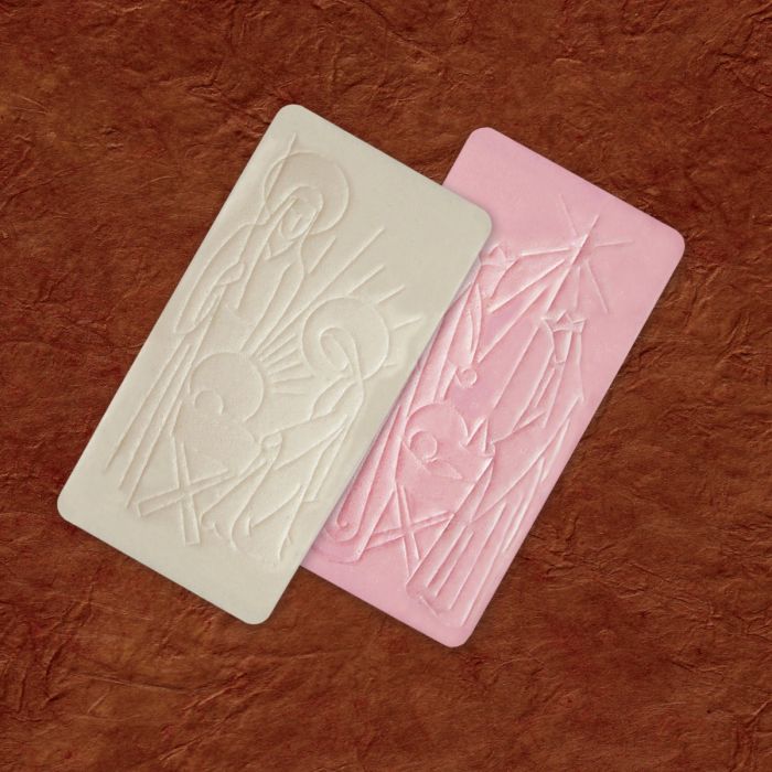 Oplatki Pre-Packaged 3 White 1 Pink/EACH