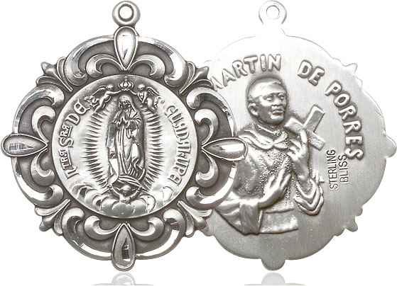 Sterling Silver Our Lady of Guadalupe Medal