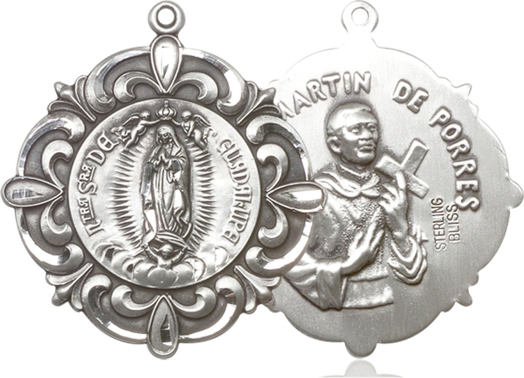 Sterling Silver Our Lady of Guadalupe Medal
