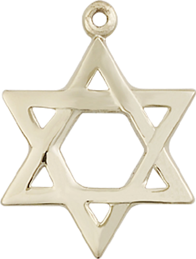 14kt Gold Filled Star of David Medal