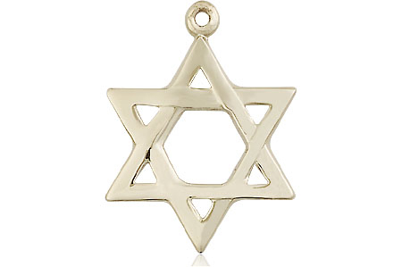 14kt Gold Filled Star of David Medal