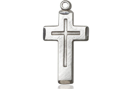 Sterling Silver Cross Medal