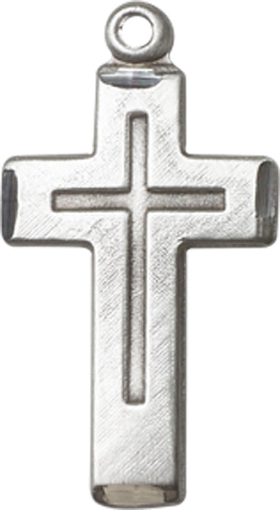 Sterling Silver Cross Medal