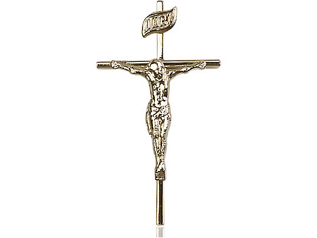 14kt Gold Filled Crucifix Medal