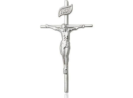 Sterling Silver Crucifix Medal