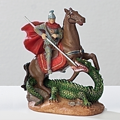 3.5&quot;H St George Figure