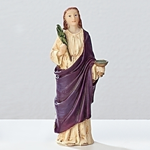 3.75&quot;H St Lucy Figure