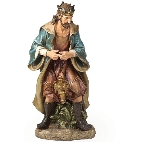 39" Scale Color Praising King - Christmas