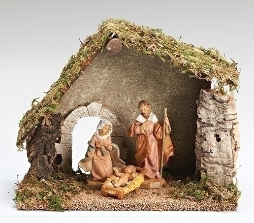3pc. Nativity Figure 5pc - Christmas