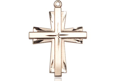 14kt Gold Cross Medal