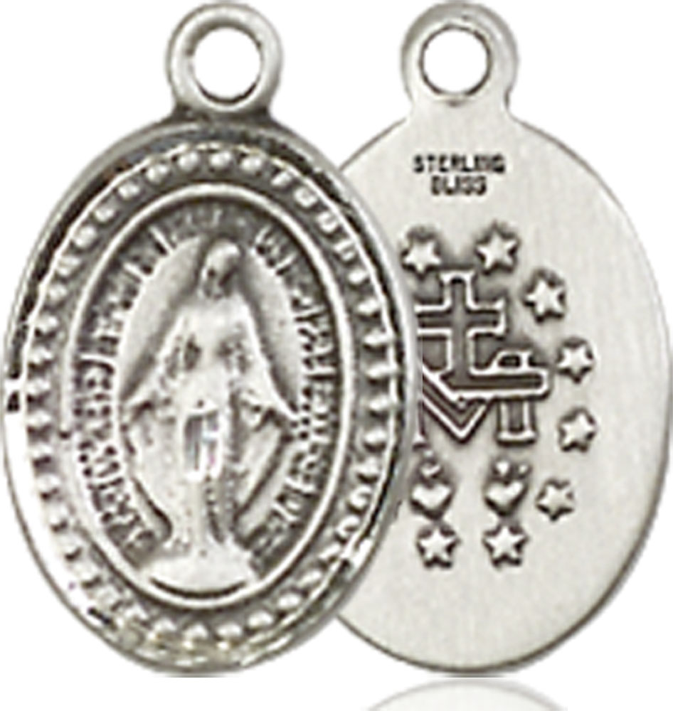 Sterling Silver Miraculous Medal - With Box