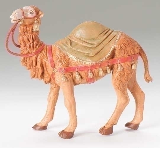 5&quot; Camel With Blanket Figure - Christmas