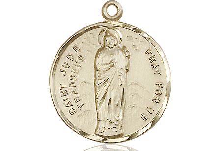 14kt Gold Filled Saint Jude Medal