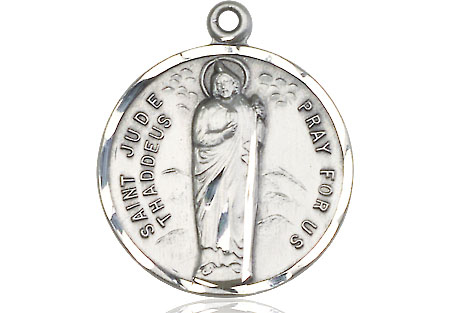 Sterling Silver Saint Jude Medal