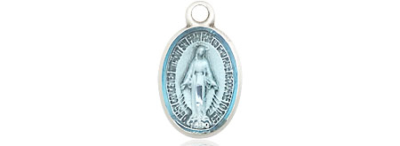 Sterling Silver Miraculous Medal - With Box