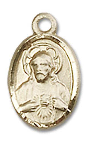 14kt Gold Filled Scapular Medal