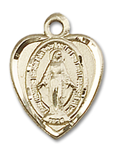 14kt Gold Filled Miraculous Medal - With Box