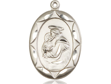 Sterling Silver Saint Anthony Medal