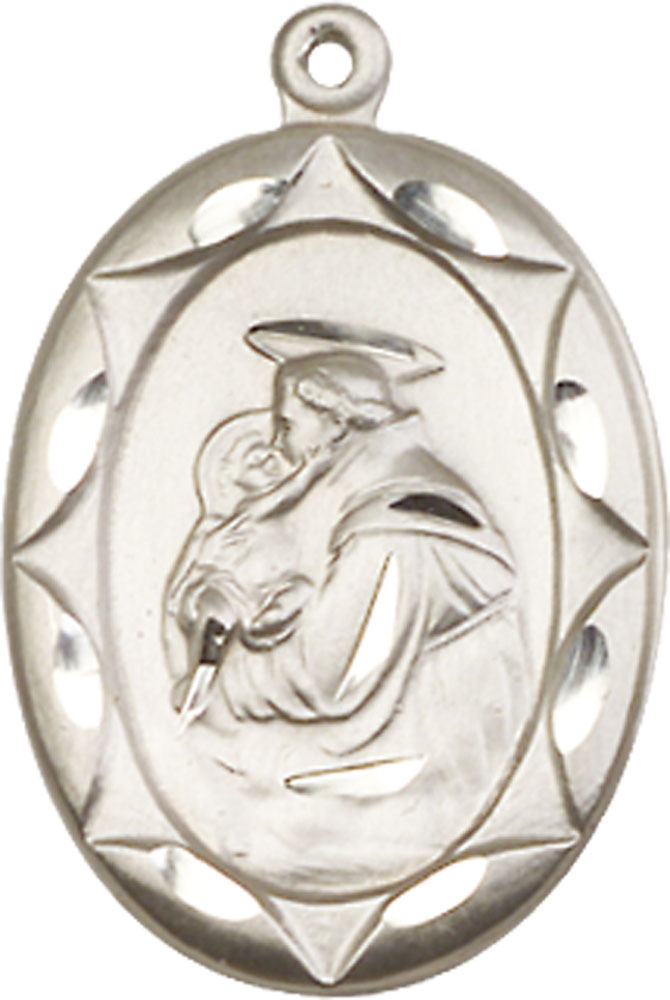 Sterling Silver Saint Anthony Medal
