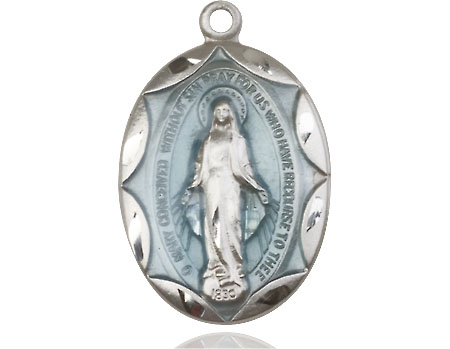 Sterling Silver Miraculous Medal - With Box