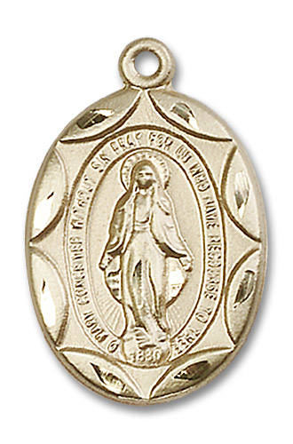 14kt Gold Filled Miraculous Medal