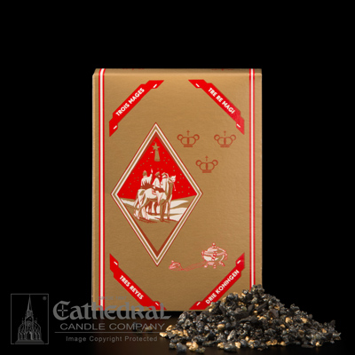 Cathedral Candle Brand - 3 Kings Pontifical - Incense 1 Lb. Box