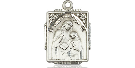 Sterling Silver Saint Anne Medal