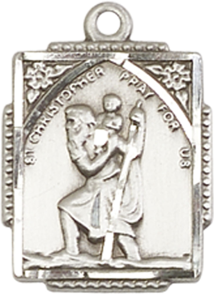 Sterling Silver Saint Christopher Medal