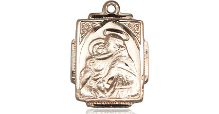 14kt Gold Filled Saint Anthony Medal