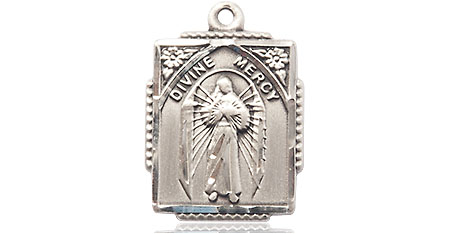 Sterling Silver Divine Mercy Medal