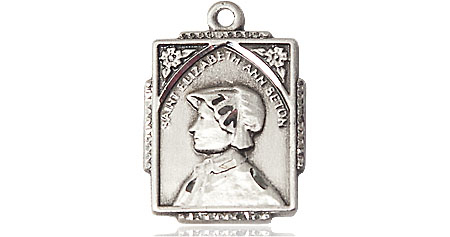 Sterling Silver Saint Elizabeth Ann Seton Medal