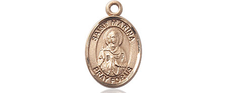 14kt Gold Saint Marina Medal