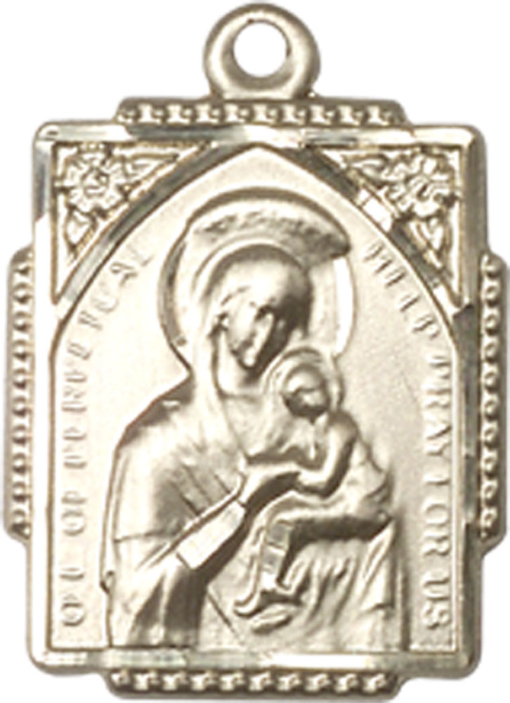 14kt Gold Filled Our Lady of Perpetual Help Medal