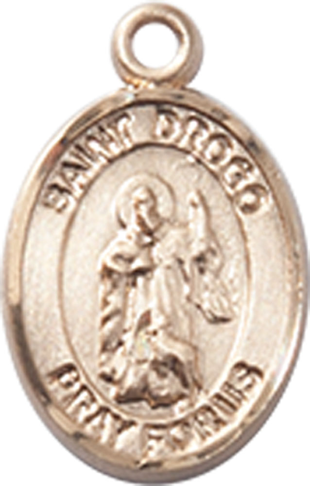 14kt Gold Saint Drogo Medal