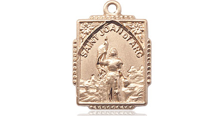 14kt Gold Filled Saint Joan of Arc Medal