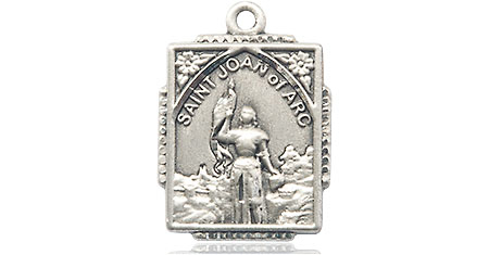 Sterling Silver Saint Joan of Arc Medal