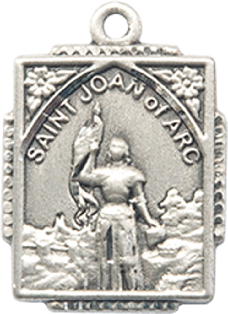 Sterling Silver Saint Joan of Arc Medal