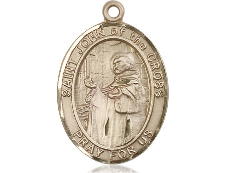 14kt Gold Saint John of the Cross Medal