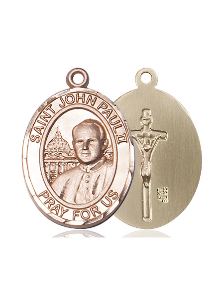 14kt Gold Saint John Paul II Medal