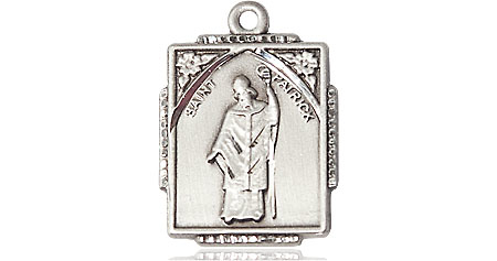 Sterling Silver Saint Patrick Medal