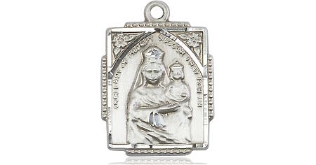 Sterling Silver Our Lady of Prompt Succor Medal