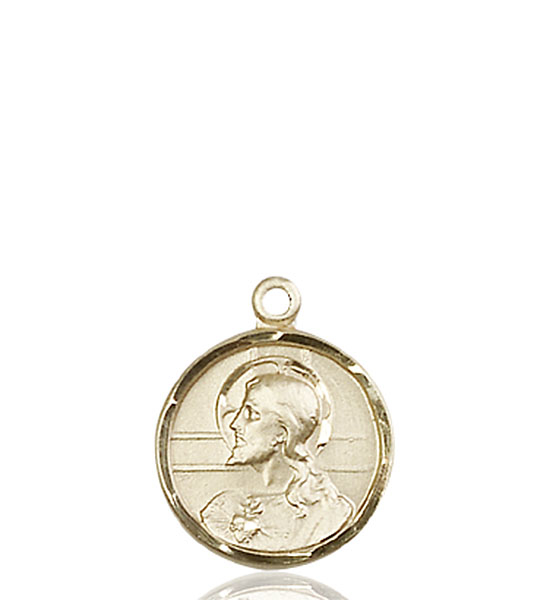 14kt Gold Scapular Medal